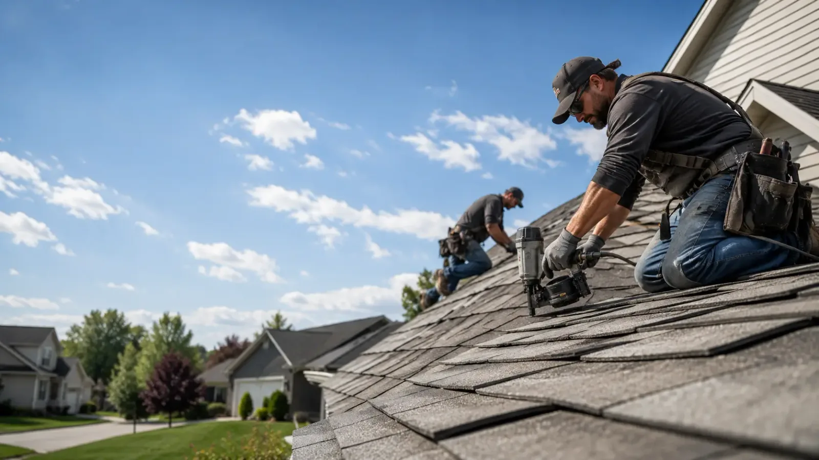 Storm Damage Roof Repair in Irving, IL near me